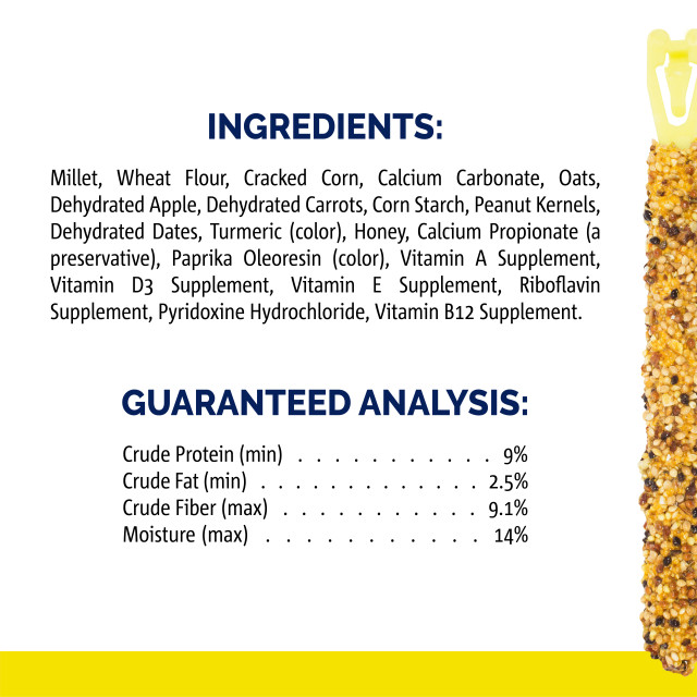 Nutrition-Image showing Crunch Sticks Harvest Apple Flavor